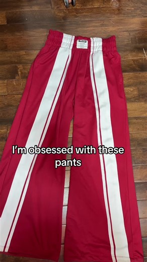 Fashion Nova Leyla Boxer Pant features a bold burgundy design with sporty side stripes and a relaxed wide-leg fit for effortless style. The high-waisted silhouette and comfortable fabric make these statement pants perfect for casual outfits, streetwear looks, or dressing up with your favorite top. #fashionnova #loungewear #tiktokshopcreatorpicks #tiktokshopspringglowup #tiktokshopstockup