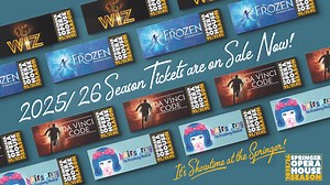 The lights, the music, the standing ovations—you remember how it feels. It’s all waiting for you. Renew your season tickets today and return to the Springer stage you know and love. | Springer Opera House