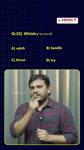 📌 Java Interview Questions | Ashok IT #Java #JavaQuiz #Coding