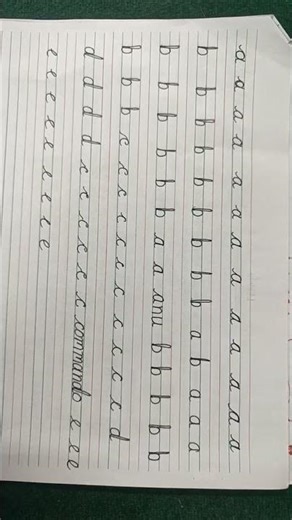 Alphabate Writing for Beginners