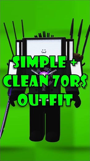 R$ 70 Robux Simple + Clean Boys Outfits Roblox