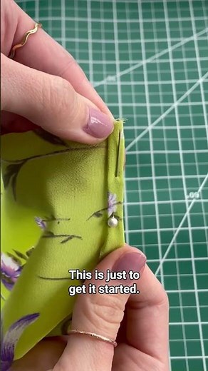 How to sew perfect hems using a rolled hem foot! 🪡🤩 #sewing #sewingtutorial #sewinghacks