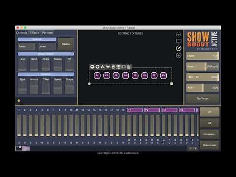 Show Buddy Active tutorial - Creating Fixtures