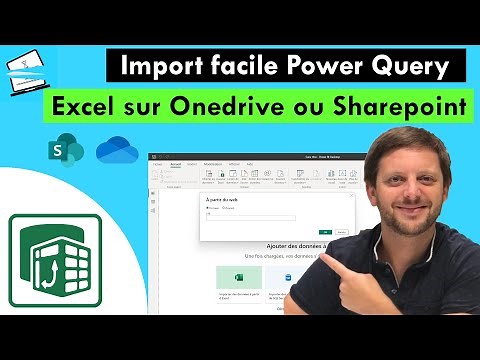 Import facile d'Excel Onedrive/Sharepoint avec Power Query