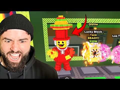 Trying to get the NEW Sammy brainrot in steal a brainrot lucky blocks...