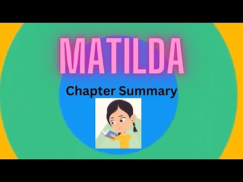 📚MATILDA: CHAPTER by CHAPTER SUMMARY, English Reading Book