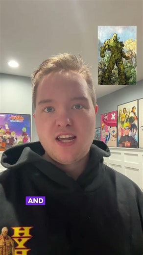 Reading the first issue of the swamp thing