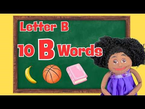 10 Things that Begin with B| Fun Alphabet Learning for Kids