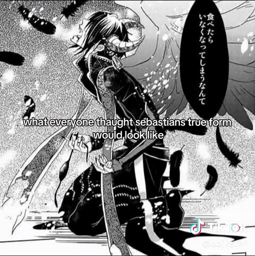 Exploring Sebastian Michaelis's True Form in Black Butler