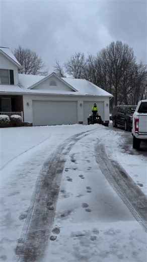 189 reactions | ❄️ 2-3” of ice and slush, this stuff was heavy and nasty 略. Seriously though, slush sucks! You can’t stack slush, you can barely windrow, but, we still muscled through. | SB Mowing Videos | Facebook