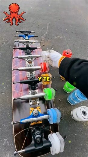 ¿Por qué estas ruedas de skate son tan raras? 🛹 #curiosidades #viral #inventos #datos #fyp