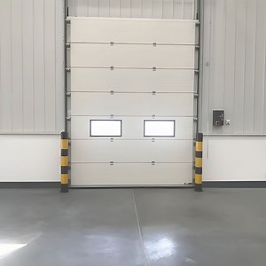 [Hot Item] in Stock Commercial Industrial Aluminum Alloy Modern Remote Control Electric Air Tight Insulation Sectional Doors