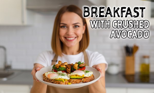 This is the breakfast you want! (with avocado)