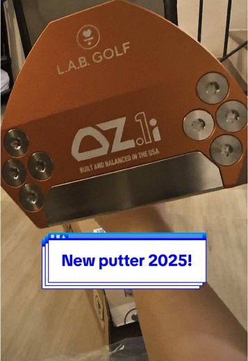 Unboxing My Custom LAB Golf Oz1i Putter