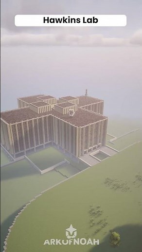 Hawkins Lab from Stranger Things | Minecraft Timelapse