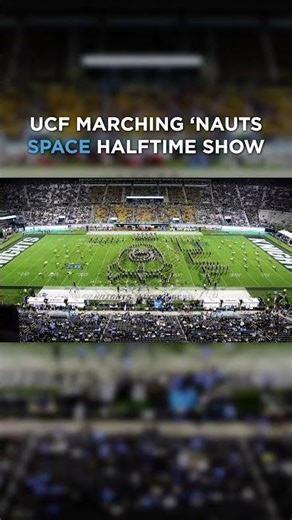 2025 UCF Marching 'Nauts Space Show in 60 seconds!