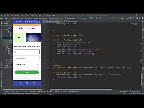 How to select Multiple Images From gallery in android studio (Java) .