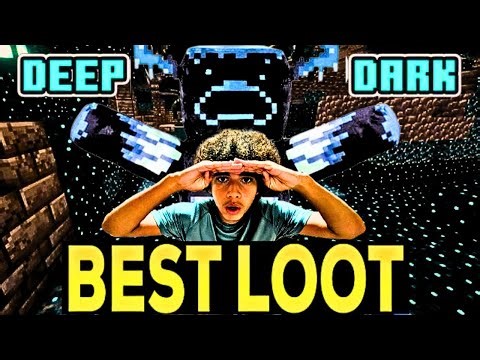 Best Loot - Deadly Warden - Deep Dark Minecraft