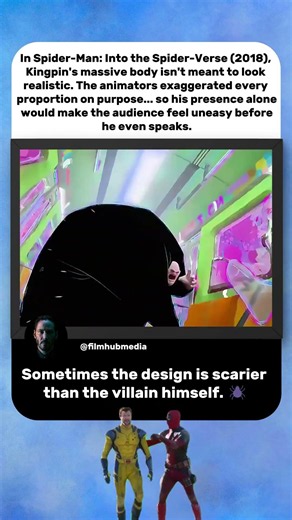 Spider-Man: Into the Spider-Verse (2018) Kingpin Was Designed to Feel Wrong 🕷️