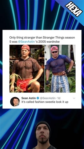 The only thing stranger than Stranger Things👀