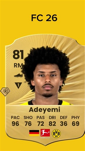 Karim Adeyemi Fifa Evolution. #fifa236pm #fifaranking #football #fifa #footballranking