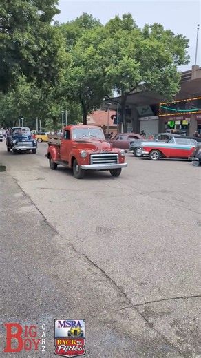 Three Classic GMCs Rolling Into The 50th Annual Back To The 50s Weekend Car Show #carshow #showcar #carcommunity #oldcars #classiccars #classiccar #americana #supershow #classiccarshow #oldschoolcars #coolcars #gmc #vintagecars #pickuptruck #classictrucks #carshow2024 | Big Boy Carz