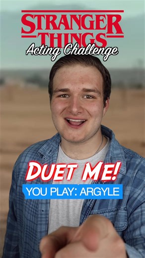 Stranger Things Acting Challenge: Palm Tree Delight ft. Jonathan Byers & Argyle