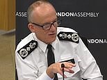 Met Police chief says three cops will face court every week on criminal charges