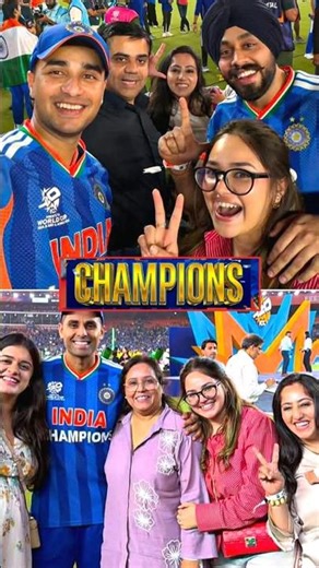 Abhishek Sharma shares a priceless moment with his parents, sister, and teammates after the historic