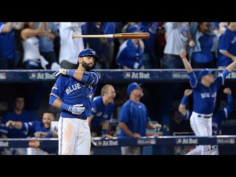 José Bautista's Bat Flip Heard Around The World!