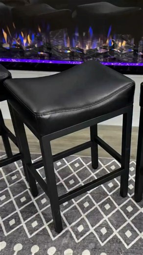 Mother_reviews on Instagram: "Loving these new counter-height bar stools in my kitchen from @raynesys . They are sturdy, modern, super comfortable, and the thick cushioned seat makes such a difference whether I’m eating, working, or just hanging out at my island. If you’ve been looking for stylish and durable stools, check out the exact ones I’m using here: https://amzn.to/4pGL2hM #raynesys #kitchendecor #homestyle #interiorfinds #amazonhome"