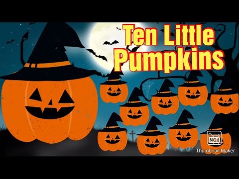 Ten Little Pumpkins | Pumpkin Song | Halloween Song for Kids | Nursery Rhymes | Boo TV