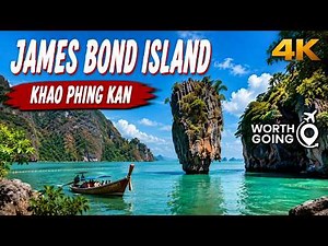 James Bond Island, Khao Phing Kan, Phang Nga Bay, Thailand | The Smallest and The Most Famous | 4K