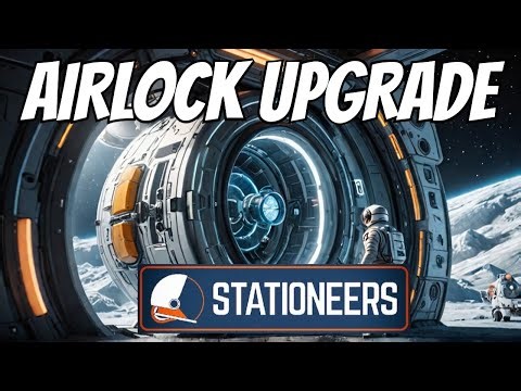 Advanced airlock on Europa - Stationeers Ep9