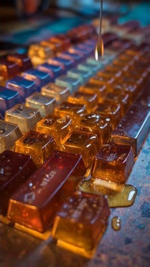 #triggersforsleep #relax #satisfying #honey #keyboard #asmr #kids