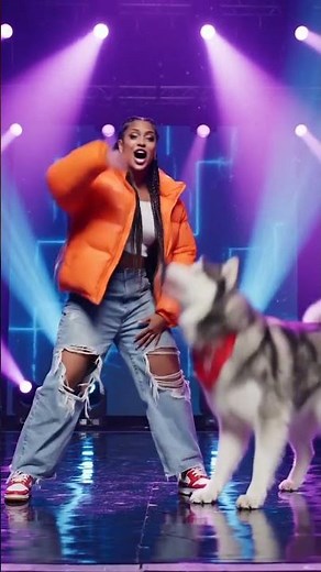 AI Dog Dancing & Rapping with Human 🎤🐶 | Funny Rap Dance 2026 😂🔥