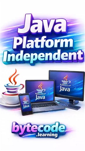🔴JAVA platform independent explanation |@Bytecode.learning | Java series |