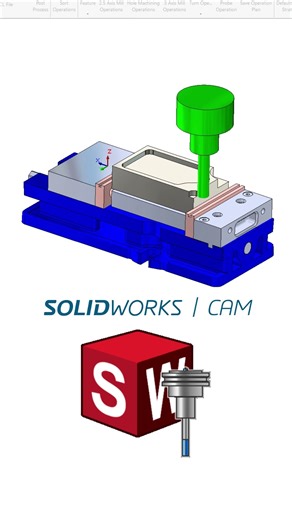 SolidWorks CAM — Engineered to Meet Today’s CNC Demands.