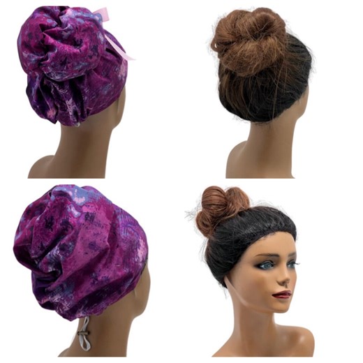 Emma High Bun Scrub Cap, Emma Scrub Cap, Ponytail Scrub Caps, Scrub Cap for Women, Surgical Cap, Nurse Scrub Cap, Bun Scrub Cap, - Etsy