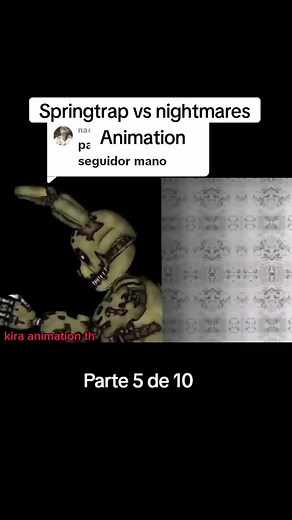 Springtrap vs Nightmares Animation - Part 5 of 10