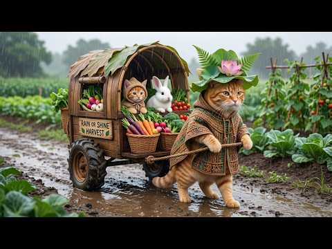 Abandoned Bunny Finds a New Mom in a Loving Cat 🐰😭 | The Cutest Rescue Story Ever!