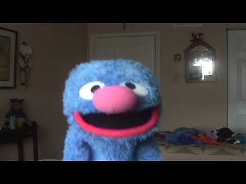 Sesame Street - Grover Running Fast 10 Times (60fps)