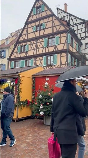 Colmar im Regen 🌧️🎄 Und trotzdem wunderschön!