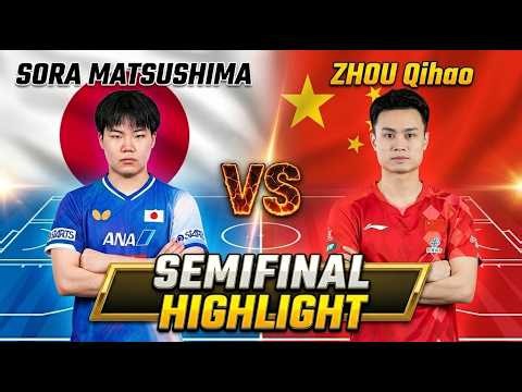 【卓球 男子シングルス ハイライト】頂上決戦へ！男子シングルス準決勝（インフィニティ・アリーナ）| China Smash 2026 Day 8