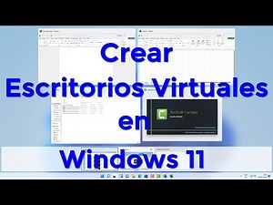 crear escritorios virtuales en windows 11