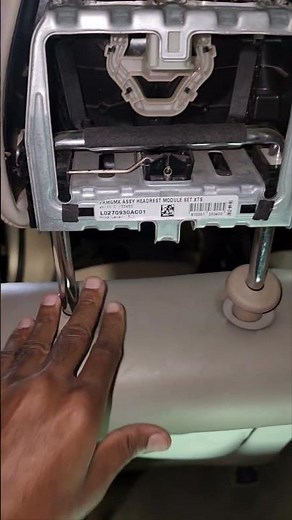 Cadillac Headrest removal #Cadillac #GM #Chevrolet #automobile #repair #mechanic