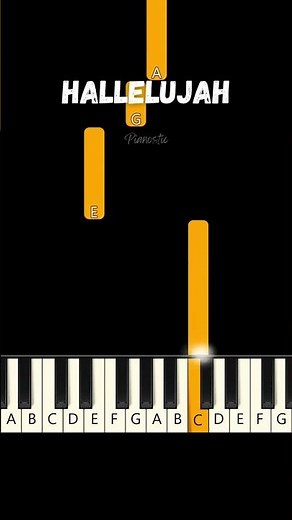 Hallelujah 🙏 Leonard Cohen 🙏 EASY Beginner Piano Tutorial