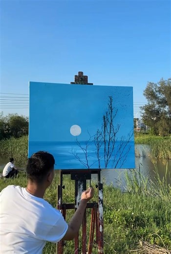 99K views · 3K reactions | The master of branch art has returned! 朗 Guess what stunning image they’ve made this time? Drop a ❤️ if you’re ready to be amazed! #StreetArt #BranchMagic #CreativeGenius #UrbanArt #Art #China #Fun | iChongqing | Facebook