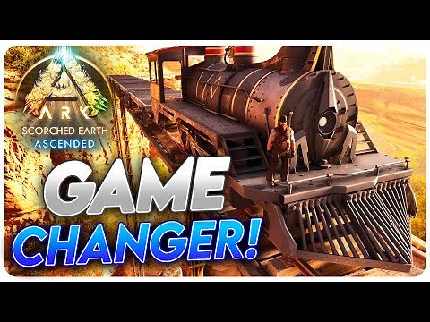 Ark Survival Ascended - Ultimate Train Guide! Tips & Tricks!