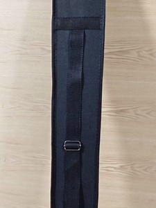 Upright Double Bass Bow Case Hold 1 or 2 pcs French German Bass Bow Box Hard Case Protect Your Bow with Shoulder Strap (Wood Frame with 600D Nylon Exterior Hold 1 Bow)